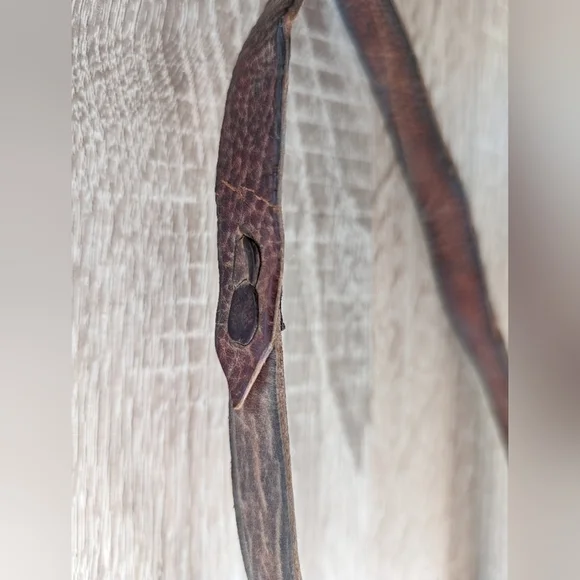 Vintage Collectible 1800s Moroccan Berber Leather Water Seller Bag Purse W Coins - Picture 13 of 13